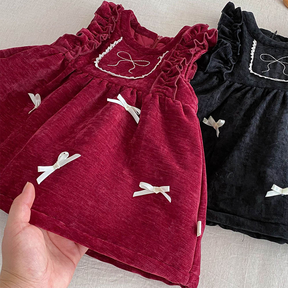 Girls Christmas Dress Sleevele - Baby Clothing Quilt 评论和价格
