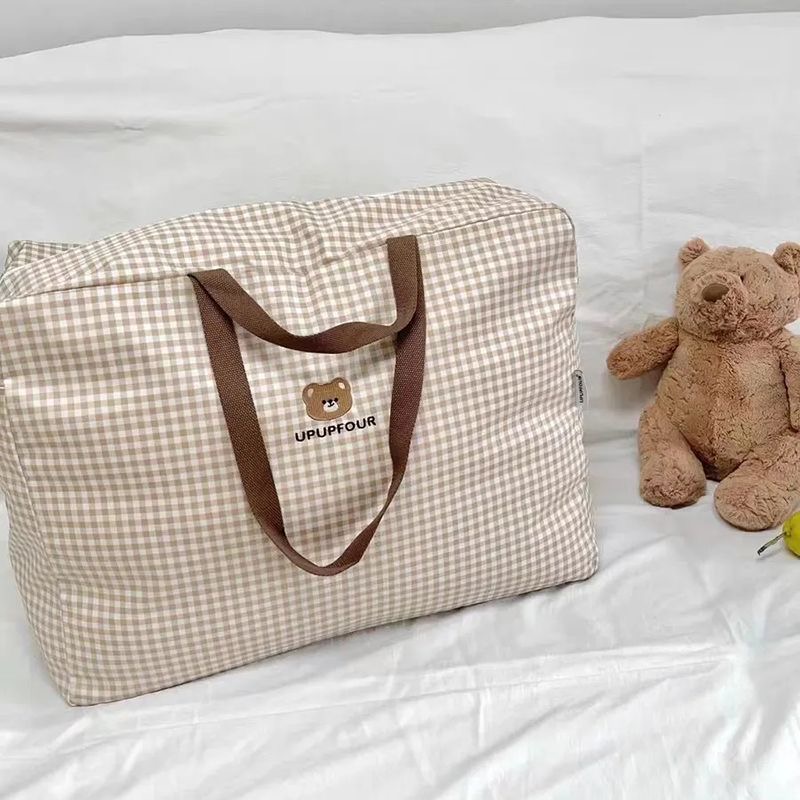 Cotton Fabric Storage Bag for  - Baby Clothing Quilt 评论和价格