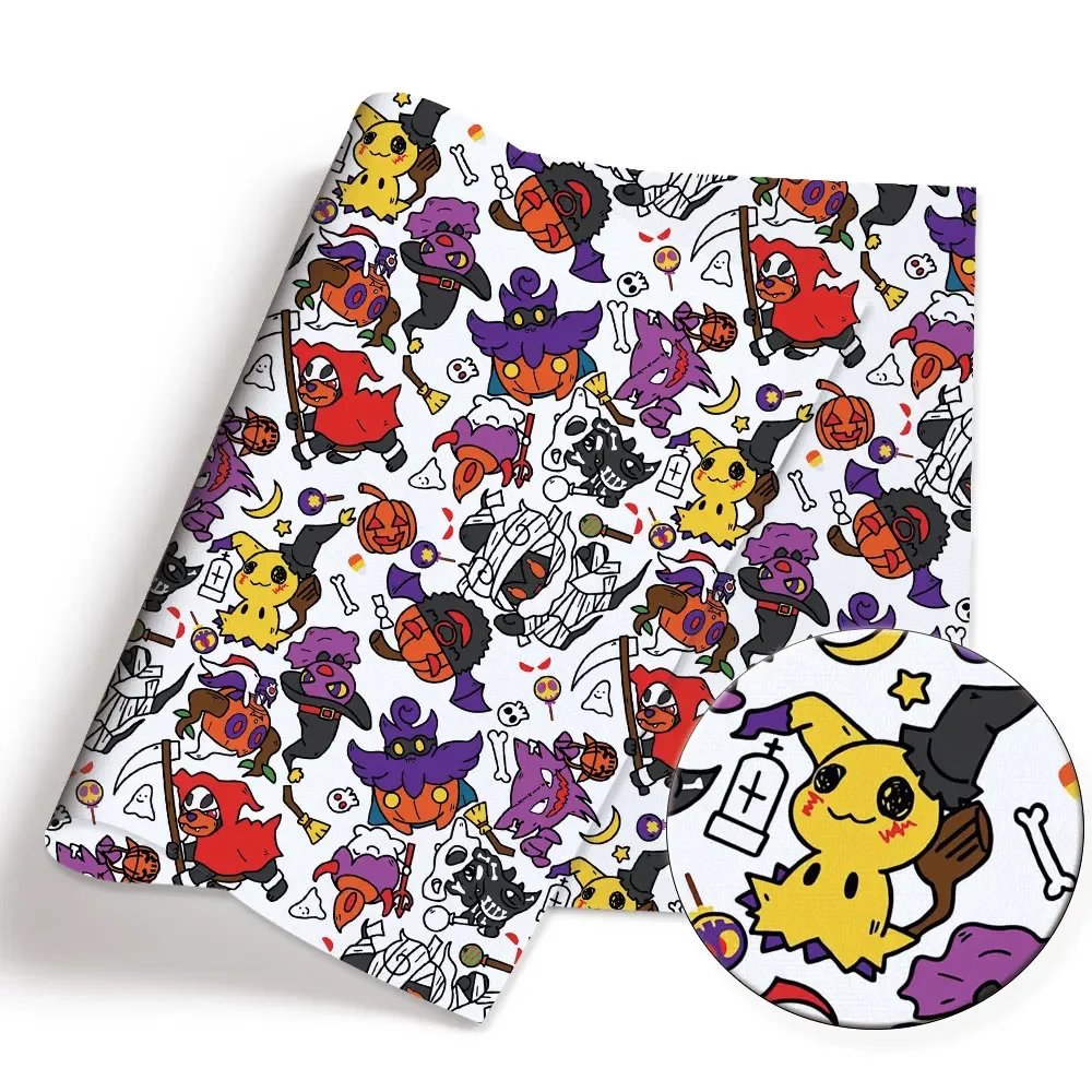 Pokemon Cartoon Fabric140*50cm - Baby Clothing Quilt 评论和价格