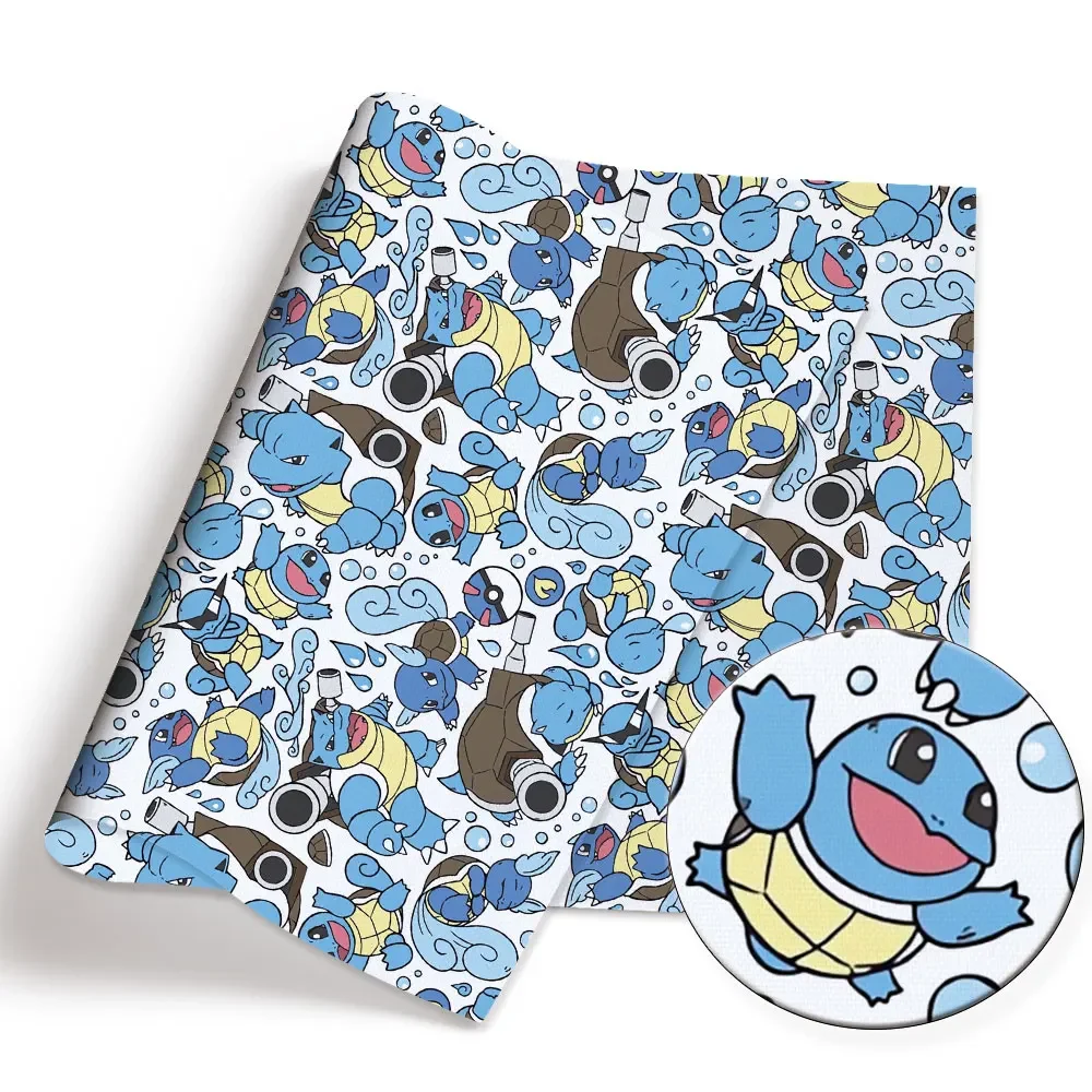 Pokemon Cartoon Fabric140*50cm - Baby Clothing Quilt 评论和价格