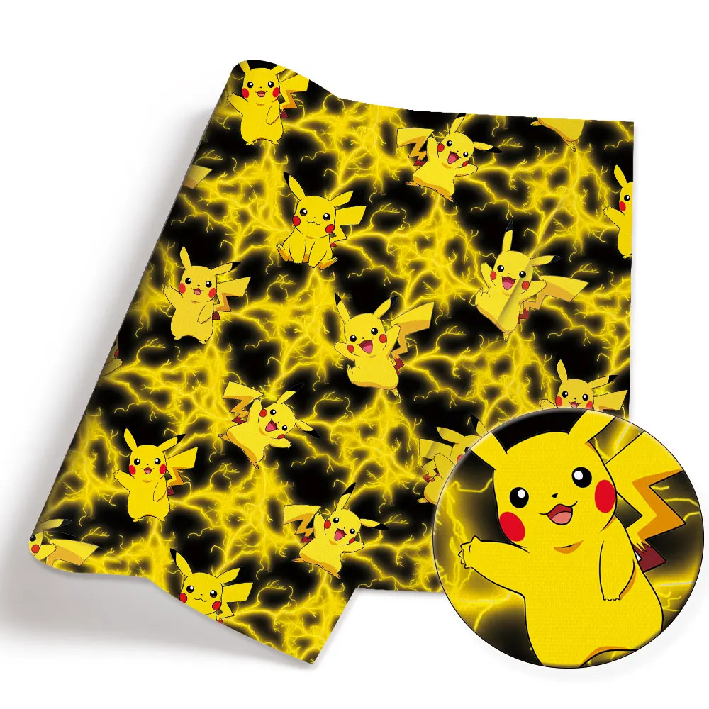 Pokemon Cartoon Fabric140*50cm - Baby Clothing Quilt 评论和价格
