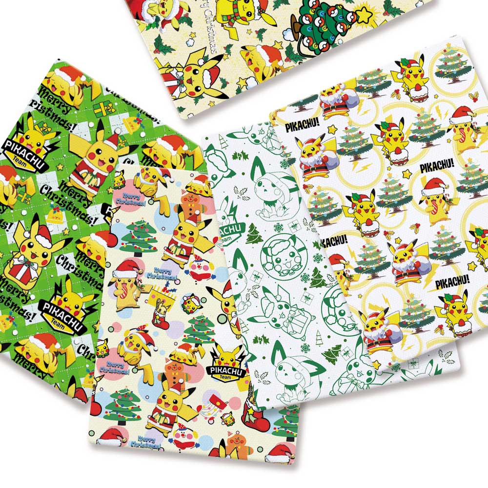 Pokemon Cartoon Fabric140*50cm - Baby Clothing Quilt 评论和价格