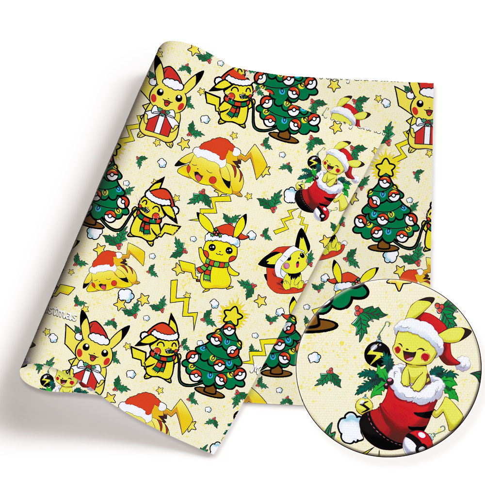 Pokemon Cartoon Fabric140*50cm - Baby Clothing Quilt 评论和价格